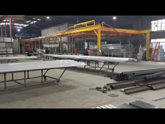 خط پوشش پودری برای پروفایل آلومینیوم با اندازه های مختلف