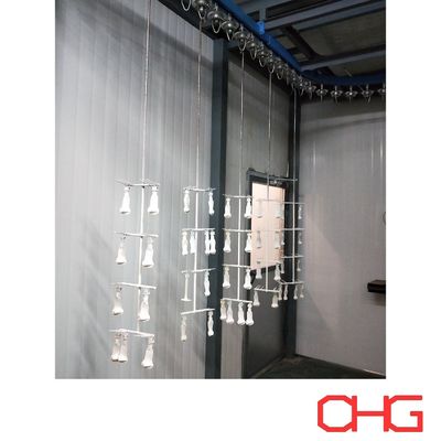 قیمت خوب خط رنگ آمیزی مرطوب کننده شیشه ای با سیستم حمل و نقل با داده های فنی سفارشی و نصب تجهیزات راهنما آنلاین