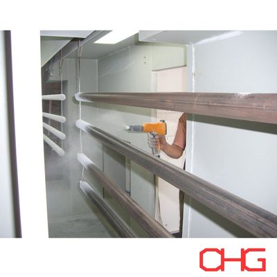 قیمت خوب اتاق اسپری پوشش پودر الکتروستاتیک دستی سفارشی برای درمان سطح فلز آنلاین