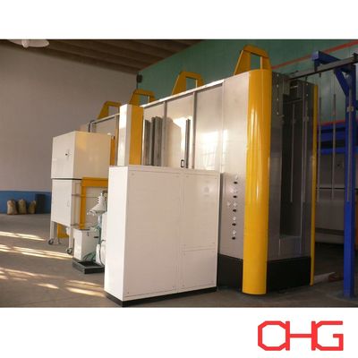 قیمت خوب Method Type and Automatic Stainless Steel Powder Coating Machine Spray Booth for Metal Surface Treatment آنلاین
