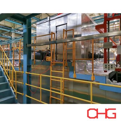 قیمت خوب پودر پوشش سفارشی کوره PLC کنترل پلیمریزاسیون آنلاین