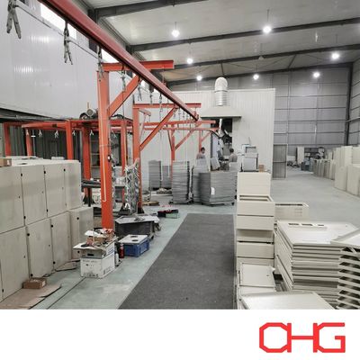 تجهیزات حمل و نقل هوایی مونورایل برای پوشش پودری سفارشی قطعات فلزی ورق سفارشی گزینه های سفارشی