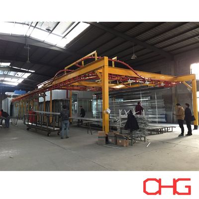 تجهیزات پوشش پودری نیمه اتوماتیک برای خط تولید پروفایل آلومینیوم