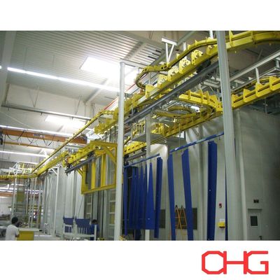قیمت خوب کنترل PLC تجهیزات پوشش پودری صنعتی زیربنای آهن روش خودکار نوع آنلاین
