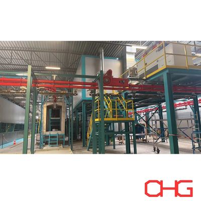 قیمت خوب پوشش تجهیزات الکتروفورتیک E پوشش خط تولید KTL EPD سفارشی آنلاین