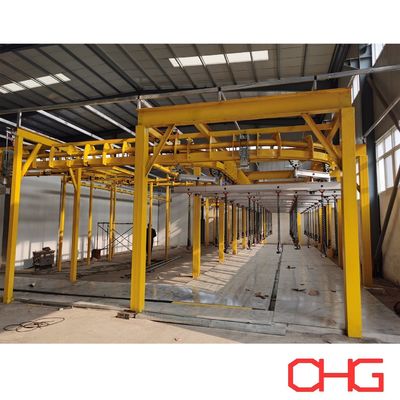 قیمت خوب خط رنگ‌آمیزی مایع، رنگ‌آمیزی غوطه‌وری، سپس فرآیند خشک کردن رنگ قطره‌ای و خنک‌سازی طبیعی آنلاین