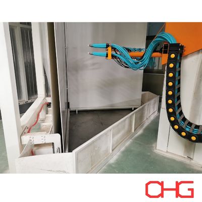 قیمت خوب خط پوشش پودری اتوماتیک با تفنگ اسپری پودر الکترواستاتیک فناوری پیشرفته و داده‌های فنی سفارشی آنلاین