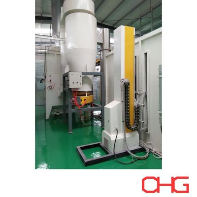 قیمت خوب خط پوشش پودری سفارشی با سیستم تغییر رنگ سریع و اتاق اسپری PVC آنلاین