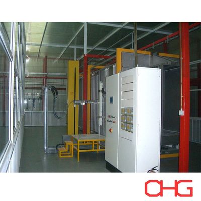 قیمت خوب خط تولیدی کامل پوشش پودری با نصب ماشین پوشش و تجهیزات آنلاین