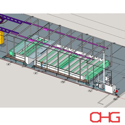 قیمت خوب خط پیش‌تصفیه غوطه‌وری برای آماده‌سازی سطح پروفیل‌های آلومینیومی آنلاین