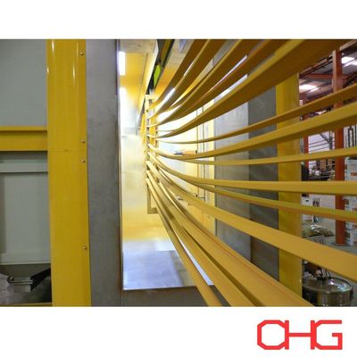 خط پوشش پودر اتوماتیک با تفنگ های اسپری الکتروستاتیک و رسیپروکتور