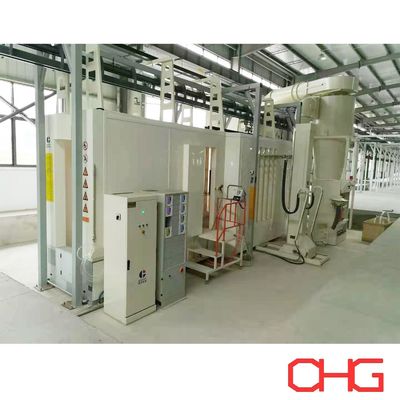 کیفیت فولاد ضد زنگ PVC فولاد کربن پودر پوشش اسپری غرفه برای پوشش خط تولید کارخانه