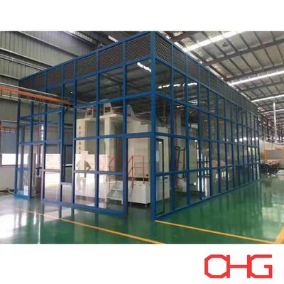 دستگاه پوشش پودری از فولاد ضد زنگ / فولاد کربن