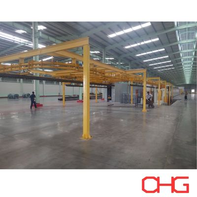 خط پوشش پودری سفارشی برای پروفایل های آلومینیومی ساخته شده با تمام تجهیزات