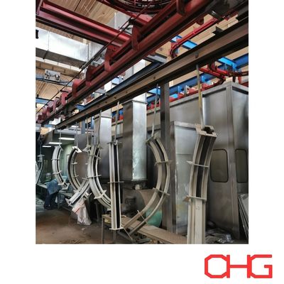 تجهیزات اسپری سخت افزاری و واحد کنترل PLC سیستم پوشش پودر خودکار برای مسیر حمل و نقل