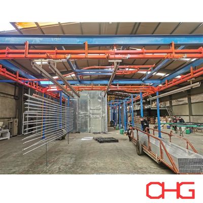 داده های فنی خط تولید پوشش پودری حرفه ای سفارشی برای پروفایل های آلومینیوم