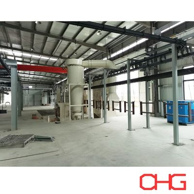قیمت خوب پوشش پودری خط تولید سیستم پوشش سفارشی برای قطعات فلزی آنلاین