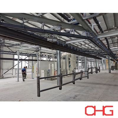 قیمت خوب خط تولید پوشش پودری بالا با واحد کنترل PLC آنلاین
