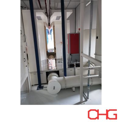 قیمت خوب خط طلاء مسحوق مخصص لمقاطع الألمنيوم يتميز بنظام ناقل علوي وتحميل وتفريغ يدوي للمرونة آنلاین