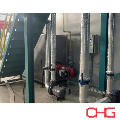 کیفیت مبادله گرما نفت/برقی/گازی برای خط تولید پوشش کارخانه
