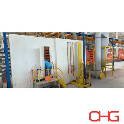 قیمت خوب سیستم حمل و نقل بدون برق برای قفسه های فلزی خط پوشش پودری پیشرفته آنلاین