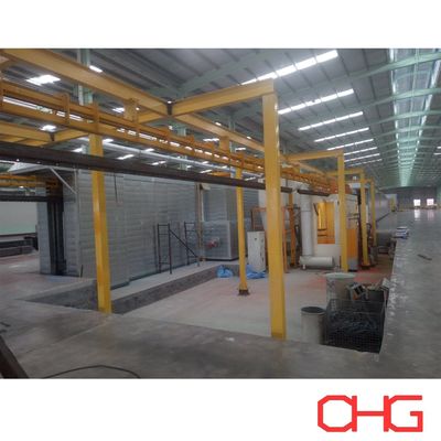 قیمت خوب خط پوشش پودری مستمر برای پروفایل های آلومینیومی با دستکاری دستی و سیستم درمان سطح کانویر بالا online