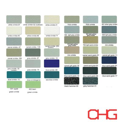 پودر پوشش مقاوم و اپوکسی پودر برای پوشش جامد اصطکاک 9-12m2/kg پوشش 180 ordm C دمای طبیعی