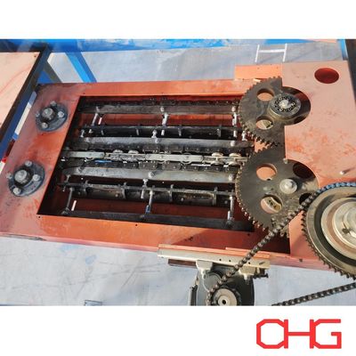 سیستم ناقل فولاد کربن بدون برق سفارشی برای خط تولید پوشش