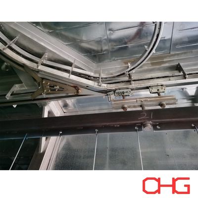 قیمت خوب سیستم نقاله سقفی سفارشی شده Power and Free برای خط تولید پوشش دهی نصب تجهیزات راهنما آنلاین